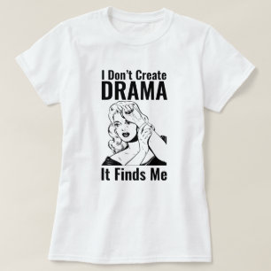 Retro Cry Drama T - Shirt
