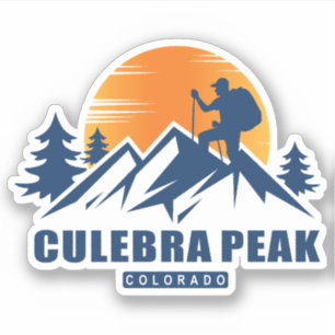 Retro Culebra Peak T - Shirt Aufkleber