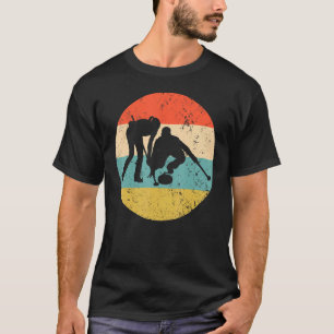 Retro-Curling-Spiele Outdoor Winter Sports C T-Shirt