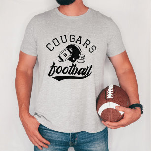 Retro-Custom-Fußballteam Athletic Gray Tri-Blend Shirt