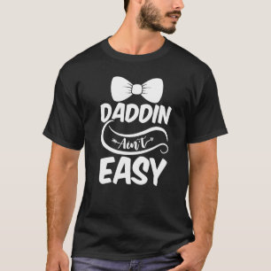 Retro-Dadding nicht leicht stolz auf Vater Geburts T-Shirt