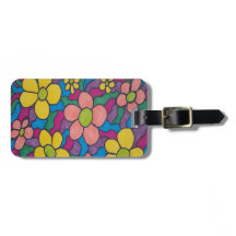 Retro Daisies farbenfrohe Printwerbung