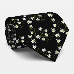 Retro Daisies Krawatte