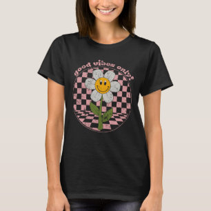 Retro Daisy   Nur gute Vibes T-Shirt
