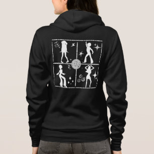Retro Dance Wall.b Hoodie