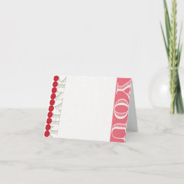 Retro Dankeschön Karte