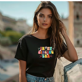 Retro Dans mon époque de chant T-Shirt super