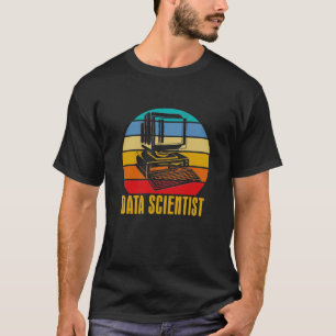 Retro Data Sciene Engineer Vintag Data Scientist T-Shirt