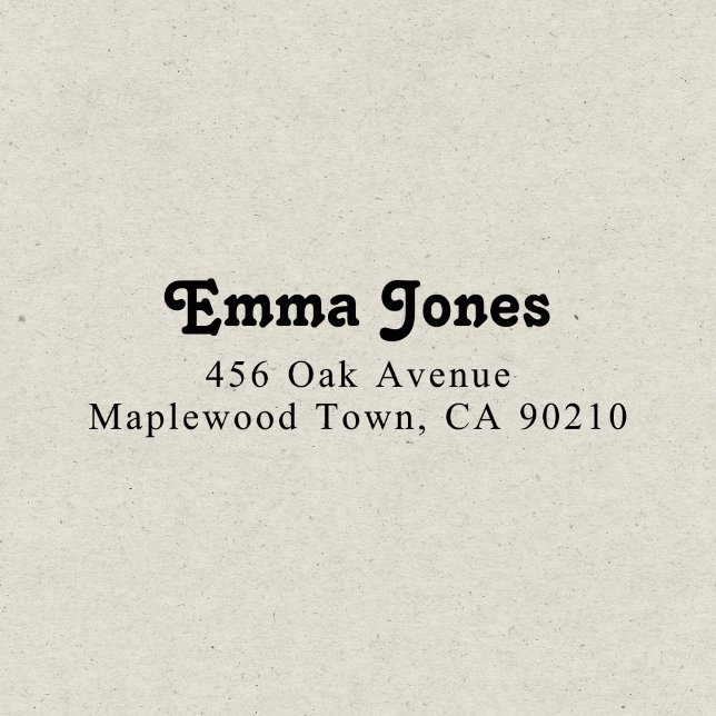 Retro Decorative Elegant Einfach Permastempel (Von Creator hochgeladen)