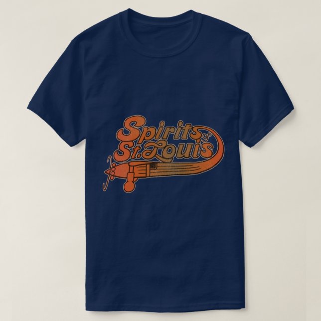 Retro Defunktional Spirits of St Louis Basketball T-Shirt (Design vorne)