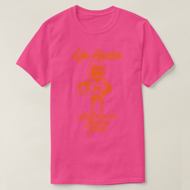 Retro Defunktionale Lyle Alzados Restaurant Lounge T-Shirt (Design vorne)