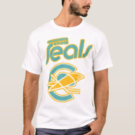 Retro Defunktionierte California Golden Siegels Ei T-Shirt