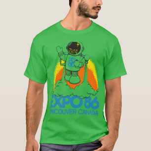 Retro Defunktiont Expo 86 World Fair Vancouver Kan T-Shirt