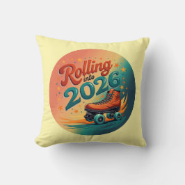 Retro-Dekokissen für 2026 zum Hineinrollen Kissen