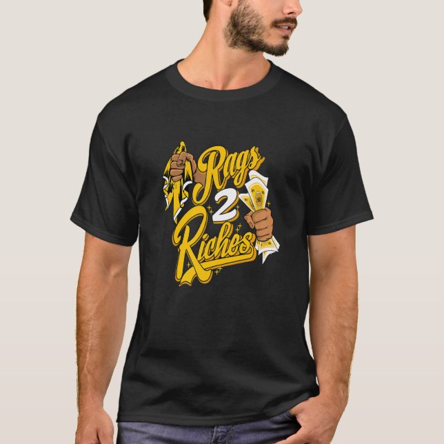 Retro Del Sol 13s T-Shirt Streetwear Rag 2 Riches  (Vorderseite)