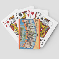Retro Delaware Grußkarten Spielkarten