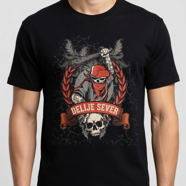 Retro Delije Sever  T-Shirt (Von Creator hochgeladen)