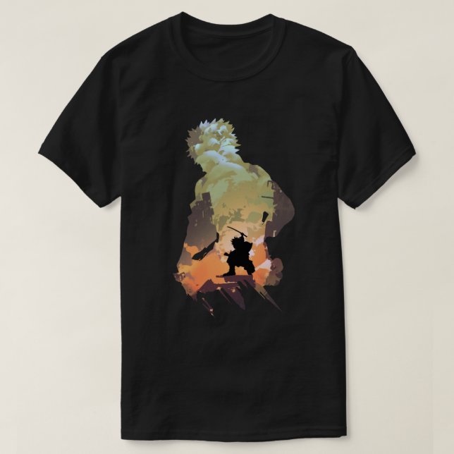 Retro Demon Anime Slayers Funny Sanemi Shinazugawa T-Shirt (Design vorne)