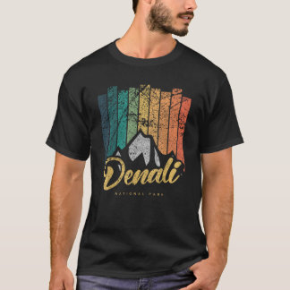 Retro Denali Nationalpark USA Vintag Denali T-Shirt