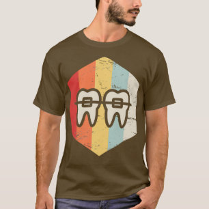 Retro Dentist Orthodontist Grafik T-Shirt