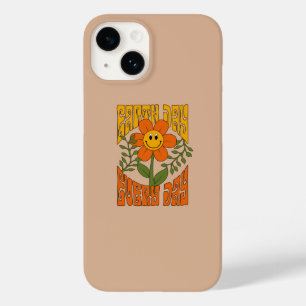 Retro der 70er Jahre Lächelnde Daisy-Blume Case-Mate iPhone 14 Hülle
