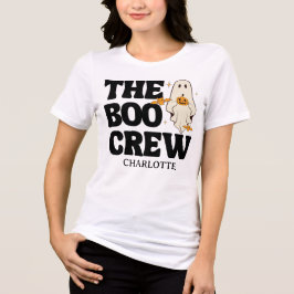 Retro der Boo-Crew verwirrt Halloween Tri-Blend Shirt