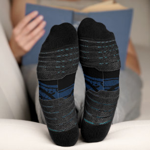 Retro-Design des Sunset Cyclis Socken