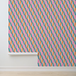 Retro-Design im Stil der Mitte des letzten Jahrhun Tapete