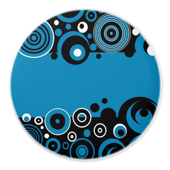 Retro-Design Keramikknauf (Vorderseite)