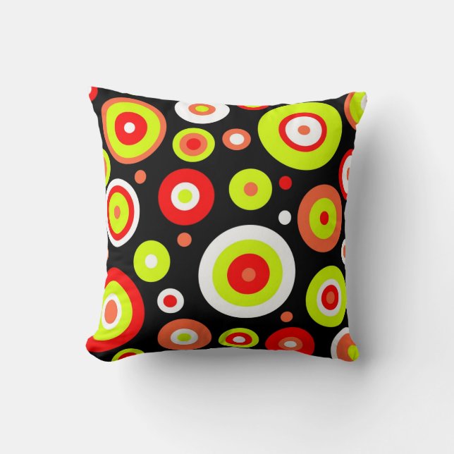 Retro-Design Kissen (Vorderseite)