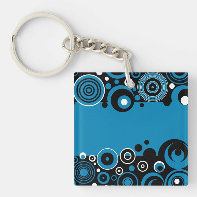 Retro-Design Schlüsselanhänger (Vorderseite)