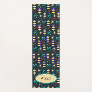 Retro-Design Yogamatte