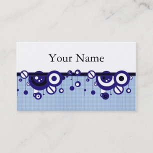 RETRO-DESIGNER-GESCHÄFT ODER VISITENKARTE-VORLAGE VISITENKARTE