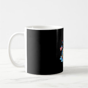 Retro Deutscher Schäferhund Bier USA 250. Jubiläum Kaffeetasse