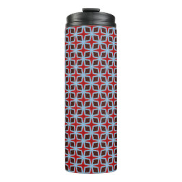 Retro-Diamanten und Stars Wärmeleiter Thermosbecher