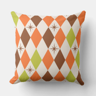 Retro Diamond Muster Kissen