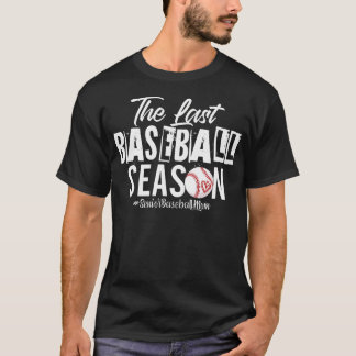 Retro Die letzte Baseball-Saison Senior Baseball T-Shirt