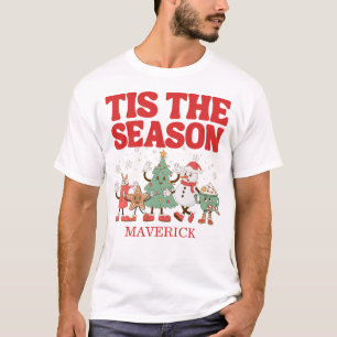 Retro Dies ist die Weihnachtszeit T-Shirt