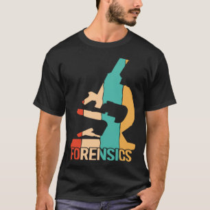 Retro Digital Forensik Science Forensic Scientist T-Shirt
