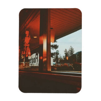 Retro Diner im Nordwestpazifik Magnet