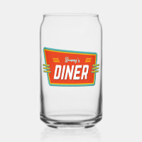 Retro-Diner-Schild individuell anpassbar
