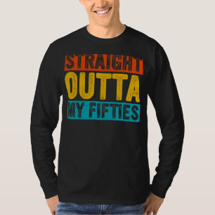 Retro direkt über meine 50 Jahre 60 Jahre alt 60. T-Shirt