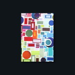 Retro-Disco-Farbkalibrierung der 60er Jahre Abstra Leinwanddruck<br><div class="desc">Die Retro Disco Color Chart Collage der 60er Jahre ist eine herausragende zeitgenössische Neuinterpretation des 60er Jahre Disco Designs. Schaut in die zauberhaften sechziger Jahre mit einem Fab-Designer, der dort war, wenn auch in kurzen Hosen für den Anfang des Jahrzehnts! Technische Anmerkung: Das Original, aus dem dieses Design entworfen wurde,...</div>