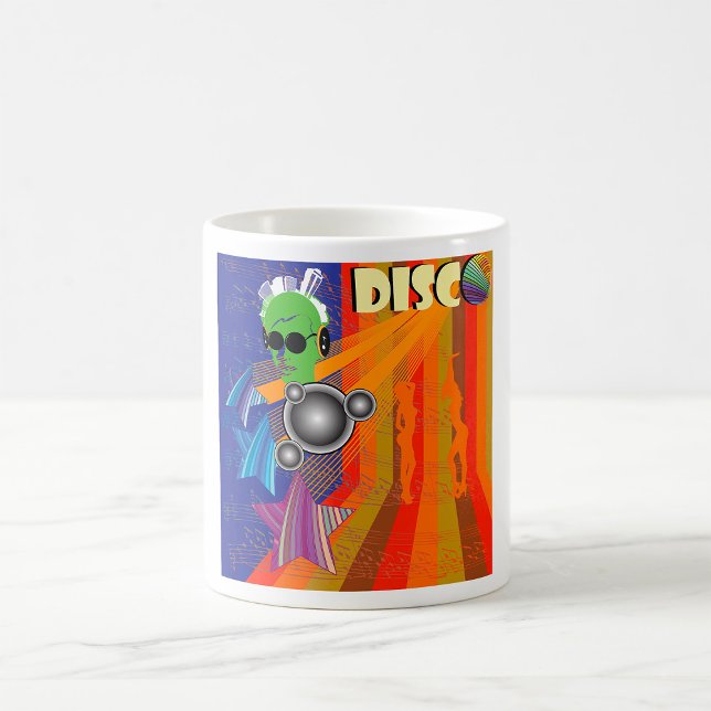 Retro Disco Party 70er Funk Art Kaffeetasse (Von Creator hochgeladen)