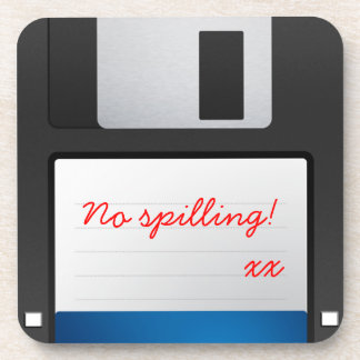 Retro Diskette-Untersetzer Getränkeuntersetzer