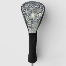Retro-Diskokugel-Mosaik Golf Headcover