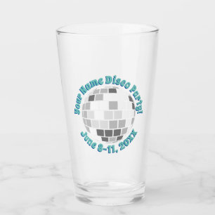 Retro-Diskokugel PERSONALISIERT Glas
