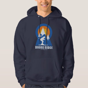 Retro Dodge Ridge Skipiste Hoodie