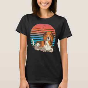 Retro Dog Haustier Tierhundebesitzer Niedlicher Be T-Shirt