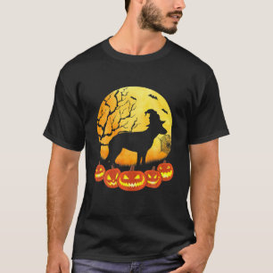 Retro Dog Lovers Funny German Shepherry Halloween T-Shirt